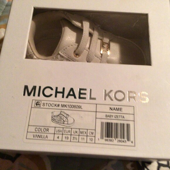 MICHAEL KORS Baby Sneakers Size 4 - Picture 5 of 6